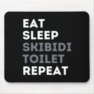 Mousepad Coma Sleep Skibidi Toilet Repete Toil Engraçado Sk