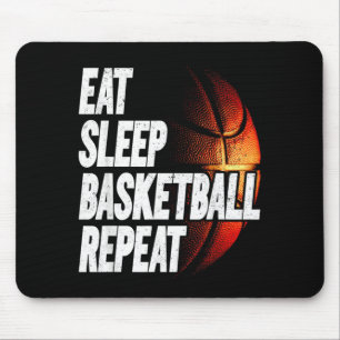 Mousepad Coma Sonho Basquete Repita Camisa Basquete Basquet