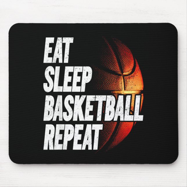 Mousepad Coma Sonho Basquete Repita Camisa Basquete Basquet (Frente)