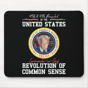 Mousepad Comandante-Chefe da Idade do Ouro da América