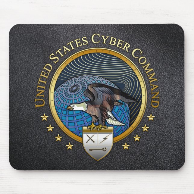 Mousepad Comando do Cyber dos E.U. (Frente)