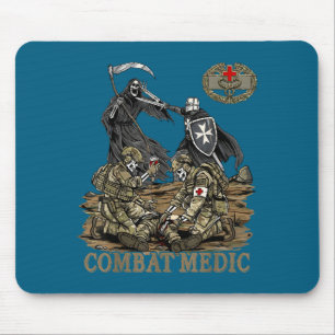 Mousepad Combat Medic 68w Veterano Doc Design Sobrevivente