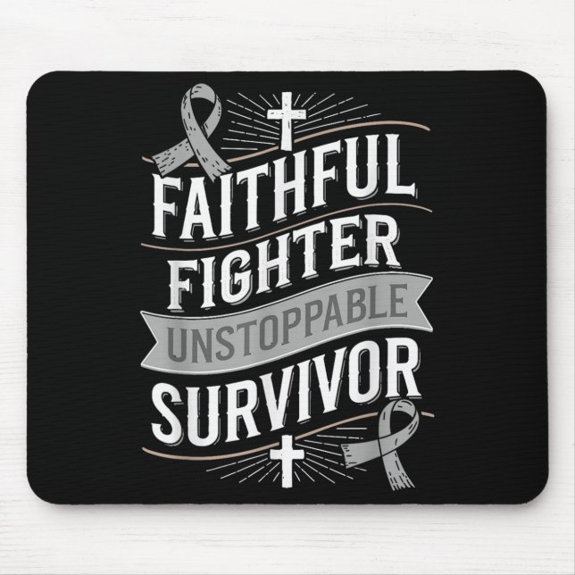 Mousepad Combate Justo à Diabetes Sobrevivente (Frente)