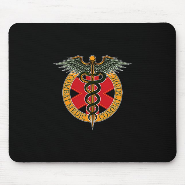 Mousepad Combate médico-soldado veteranos ao Dia dos Vetera (Frente)