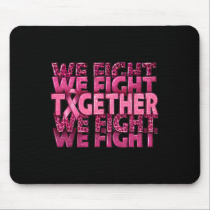 Mousepad Combatemos Juntos O Suporte À Consciência Do Cance