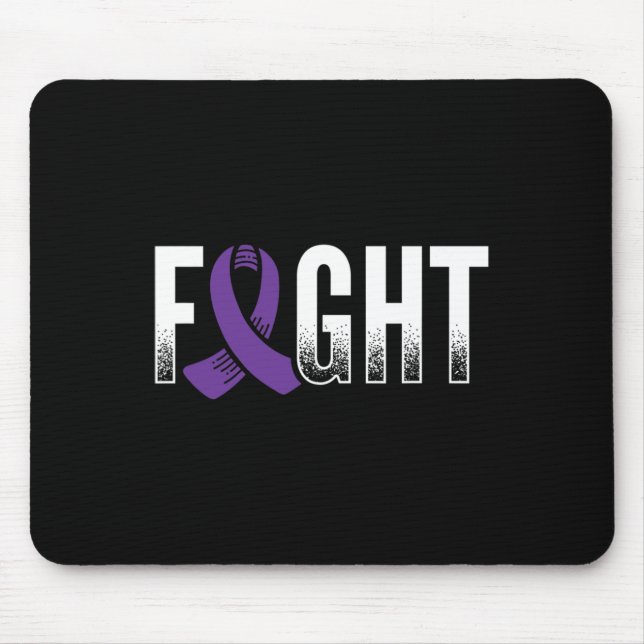 Mousepad Combater a Consciência da Epilepsia Roxa (Frente)