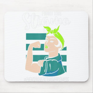 Mousepad Combater A Consciência Da Estabilidade Da Mente Es