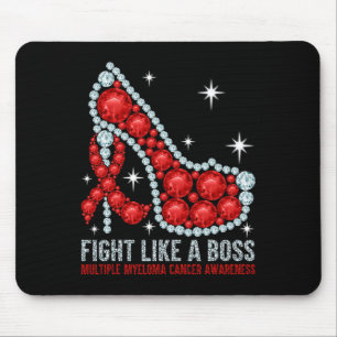 Mousepad Combater O Cancer Sanguíneo Como Um Chefe Múltiplo