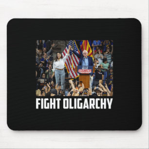 Mousepad Combater Oligarchy Bernie Sanders E A Liberdade Ao