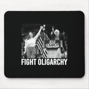 Mousepad Combater Oligarchy Bernie Sanders E A Liberdade Ao