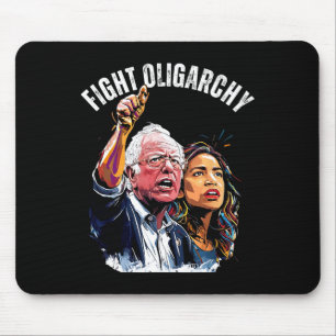 Mousepad Combater Oligarchy Bernie Sanders E A Liberdade Ao