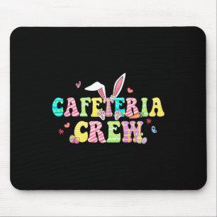 Mousepad Combinação de dama de almoço com Felz pascoa de co