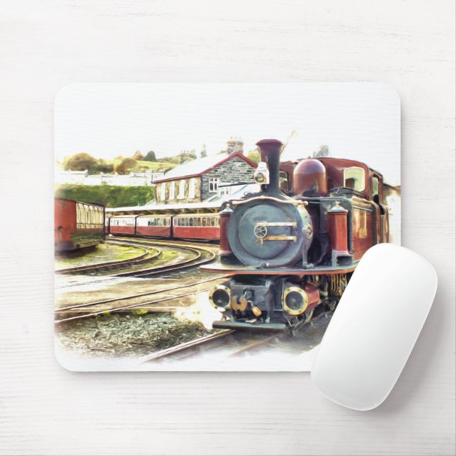 MOUSEPAD COMBOIO A VAPOR (Com mouse)