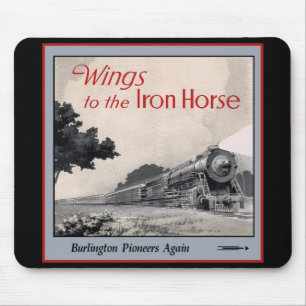 Mousepad Comboio Burlington Zephyr