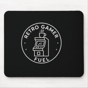 Mousepad Combustível de Gamer Retrô Café de Arcade Jogos pa