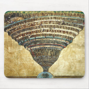 Mousepad Comédia Divina Por Sandro Botticelli