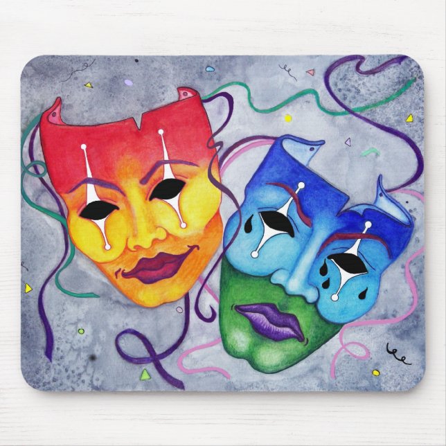 Mousepad Comédia e Tragédia (Frente)