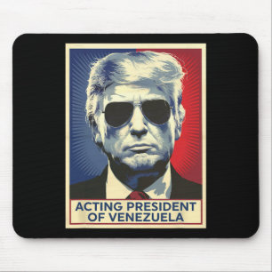 Mousepad Comédia Trump Atuando Como Presidente Da Venezuela