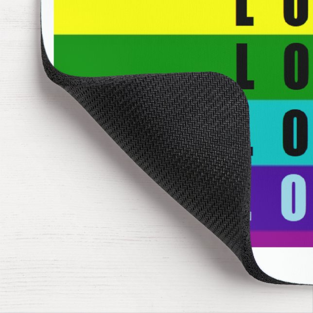 Mousepad Comemorar amor, orgulho e autenticidade (Canto)