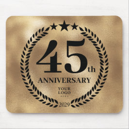 Mousepad Comemorativa do 45° aniversário da Dourada Empresa
