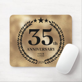 Mousepad Comemorativo do 35° aniversário da Dourada Empresa