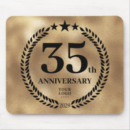 Mousepad Comemorativo do 35° aniversário da Dourada Empresa