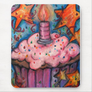 Mousepad Comemore com um cupcake