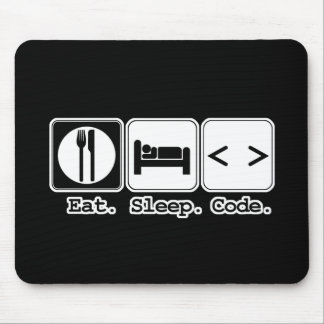 Mousepad comer código de repouso