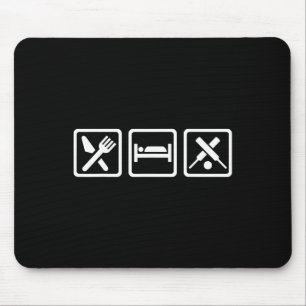 Mousepad Comer Dormir Críquete