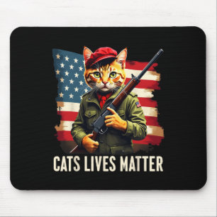 Mousepad Comer Gatos Vive Problema Engraçado Donald Trump 2