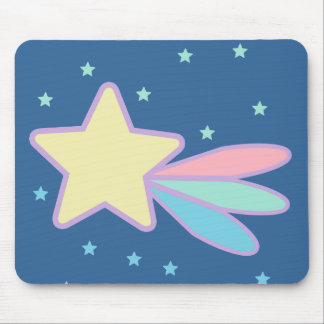 Mousepad Cometa Estrela Cadente Fofa