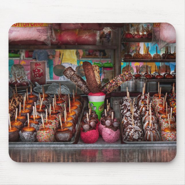 Mousepad Comida - Doce - Tudo coberto com chocolate (Frente)