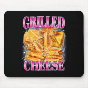 Mousepad Comida Engraçada Meme Sanduíches de Queijo Enganad