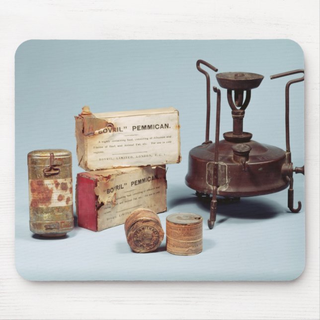 Mousepad Comida tomada na expedição antárctica de Scott (Frente)