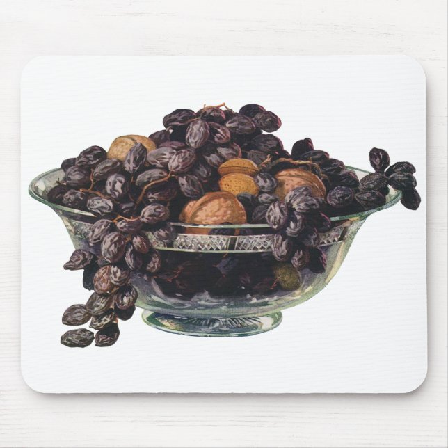 Mousepad Comidas, Nozes e Amêndoas, Frutas e Loucos (Frente)