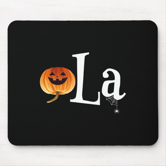 Mousepad Comma La Funny Kamala Harris Homens de Pumpkin Hal (Frente)