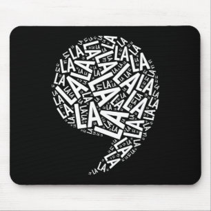 Mousepad Comma La - Kamala Harris