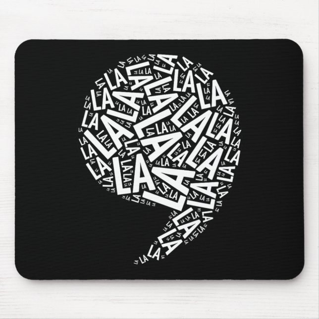 Mousepad Comma La - Kamala Harris (Frente)