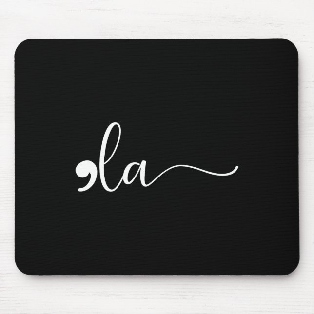 Mousepad Comma La Kamala Harris Pontuação La Election Vot (Frente)
