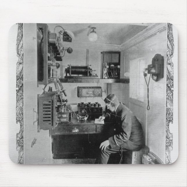 Mousepad Como a bordo do "titânico destruído " (Frente)