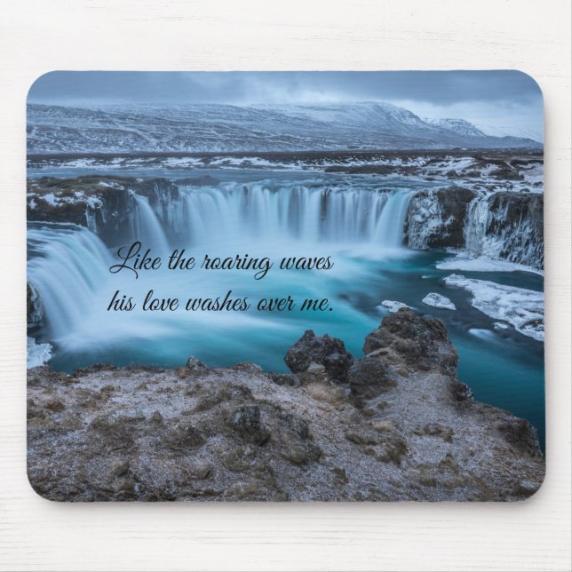 Mousepad Como a plataforma do mouse Blue Ocean Mouse (Frente)