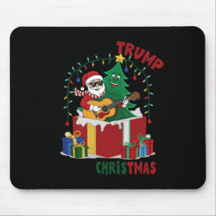 Mousepad Como a Trump salvou o Cristo de Natal engraçado