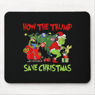 Mousepad Como A Trump Salvou O Natal Engraçado Trump Christ