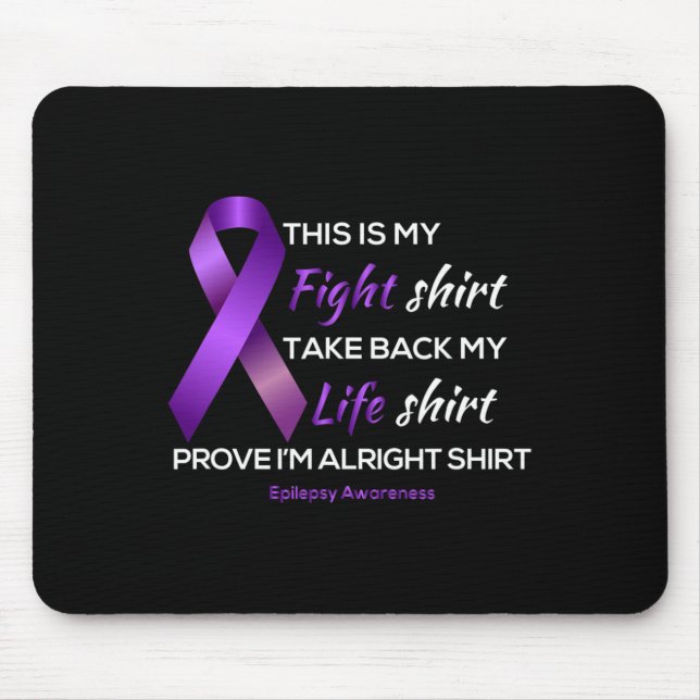 Mousepad Como as Camisetas estão conscientes, esta é a minh (Frente)