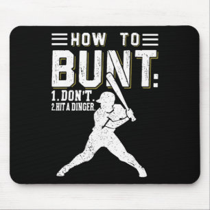 Mousepad Como Buntar Não Acerte Um Dinger Engraçado Vender