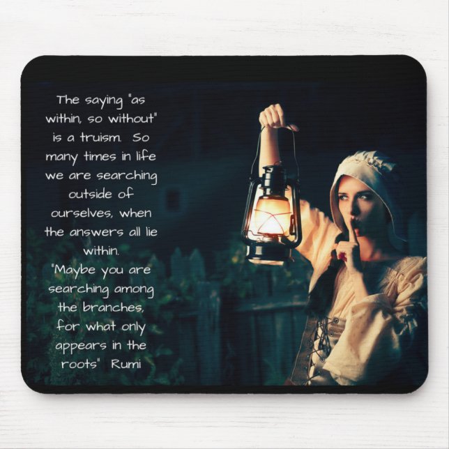 Mousepad Como dentro tão sem (Frente)