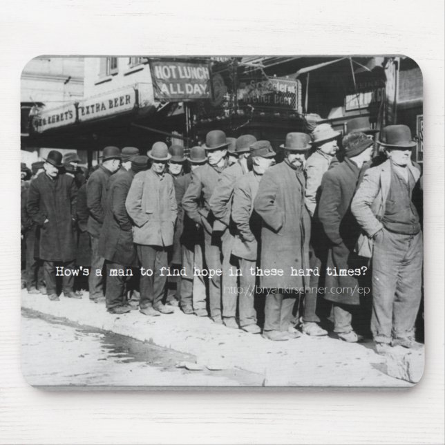 Mousepad Como é um homem para encontrar a esperança (Frente)