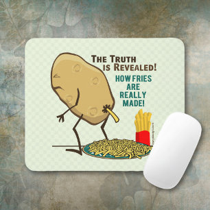 Mousepad Como Fries São Realmente Feitos