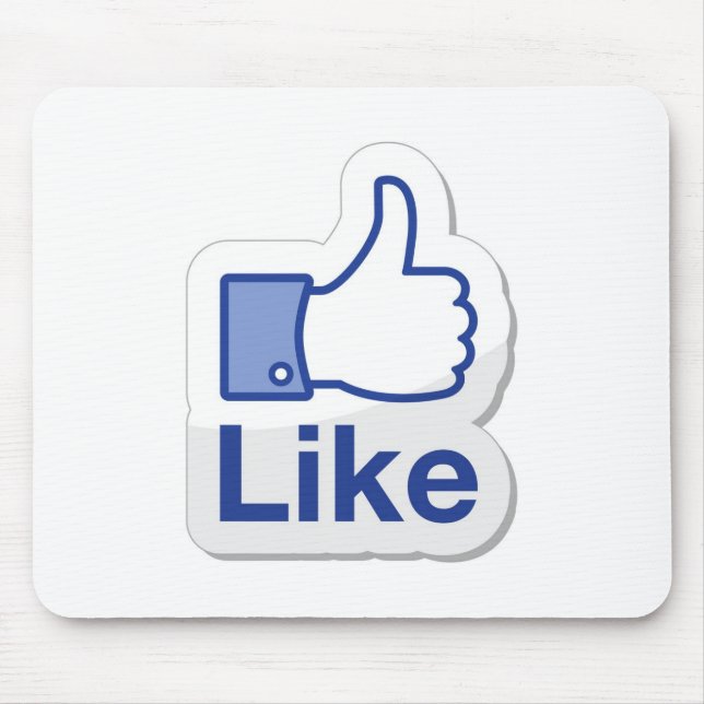 Mousepad Como o botão (como mim) (Frente)