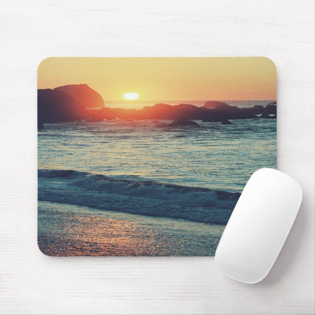 Mousepad Como o Sol se põe...... (Com mouse)